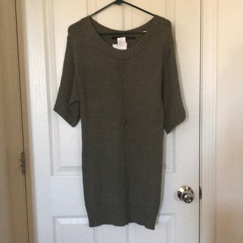 Sweater Dress Kensie Green Size XS NWT